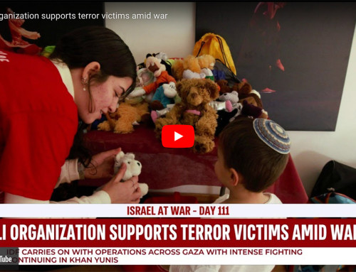 Israeli organization supports terror victims amid war