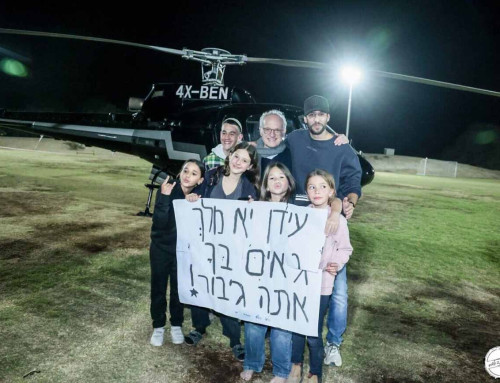 Israeli star Idan Amedi surprises bereaved youth at Chanukah camp